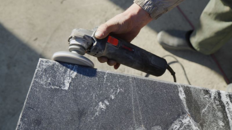 Polishing Granite Edges