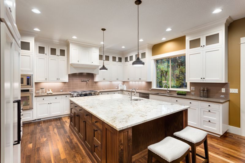 Kitchen Island with Granite Top